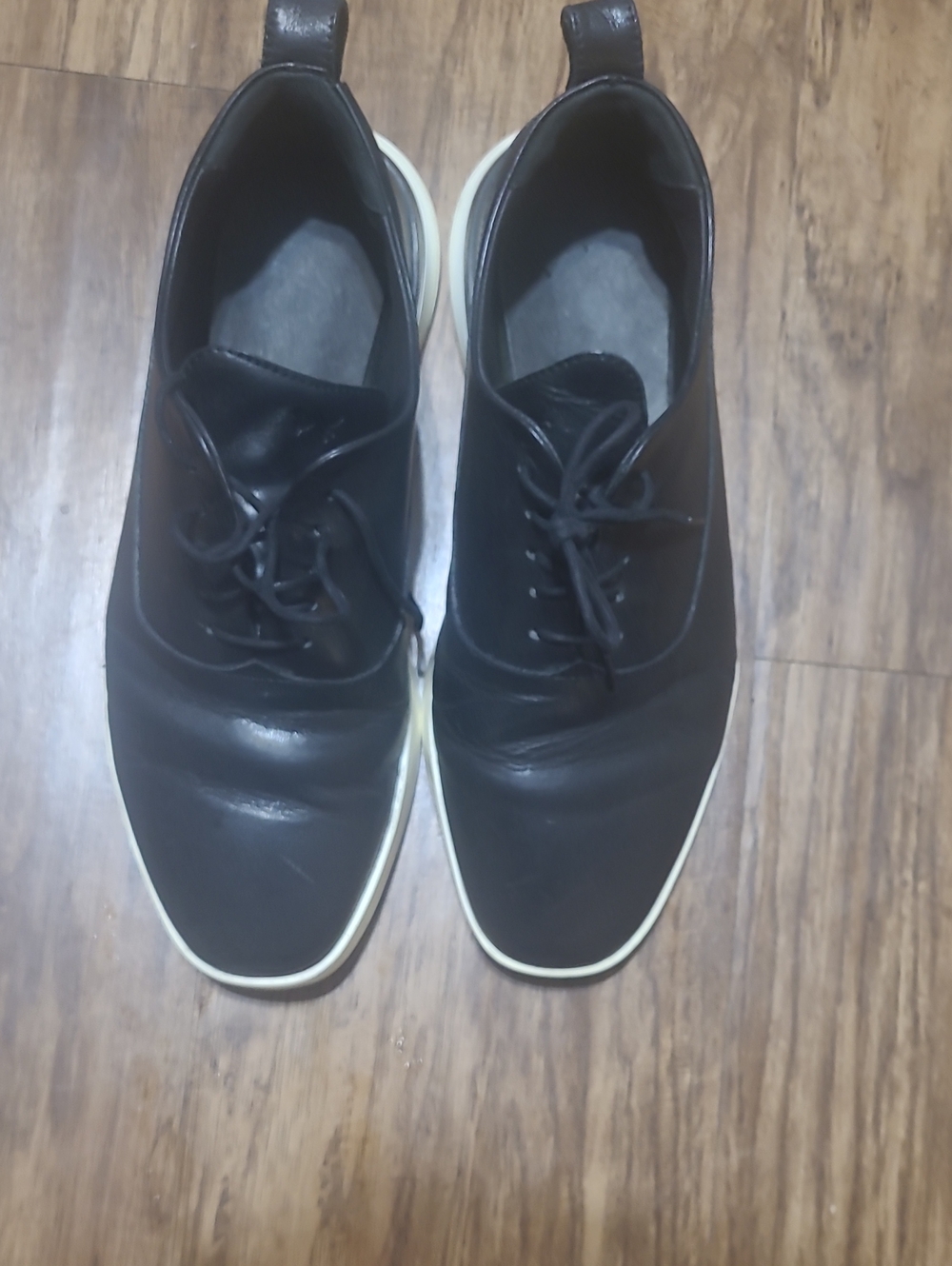 Wolf & Shepherd CrossoverLongwing Shoes in Black Leather Sz 7.5